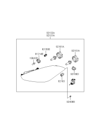 921022C010-LAMP ASSY HEAD RH