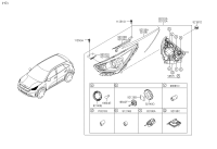 92190B1110-BALLAST ASSY-HEADLAMP