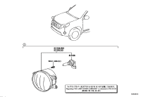 812100D100-LAMP ASSY, FOG