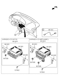 961604X000-AUDIO ASSY
