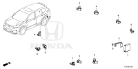 39670TLAH81-Sensor unit, parking