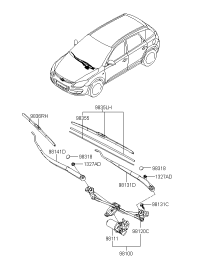 981001Z000-MOTOR ASY-WINDSHIEL*