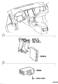 892610N031-Computer, engine stop & start