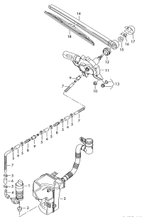 8E9955711E-Motor, wiper
