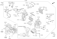 97205S4000-HEATER & EVAPORATOR ASSY