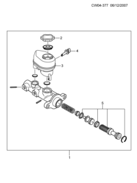 9031502-Cap, master cylinder reservoir (cap) (for 1st design see 22688449) (part of 1)