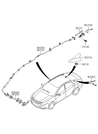 962104Q100-ANTENNA ASSY-COMBINATION