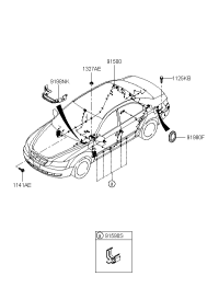 913010R051-WIRING ASSY-FLOOR