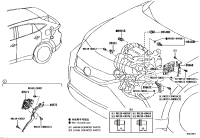 896680R080-BRACKET, ENGINE