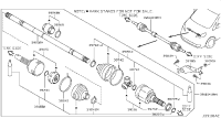 39100JX30A-SHAFT ASSY-FRON