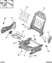 892570-Switch, heated seat