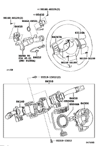 8414010190-SWITCH ASSY, HEADLAMP DIMMER