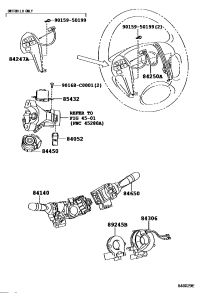 8465206181-SWITCH ASSY, WINDSHIELD WIPER