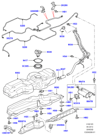 LR015379-HOSE ASSY-EGR COOLER,OUT