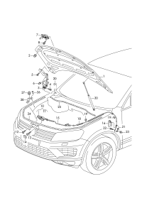 7P6823509C-Lock, hatch