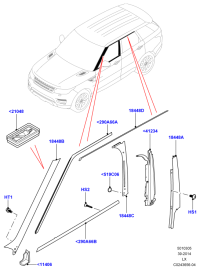 LR043746-PANEL ASSY-LWR,RH