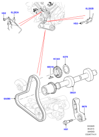LR037021-Shaft-fuel pump drive