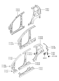 7131217B00-PNL-SIDE SILL OUTER