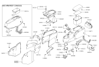 8462817100-BRACKET-RR CONSOLE RR MTG