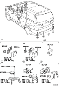 8934158030B2-SENSOR, ULTRASONIC, NO.1