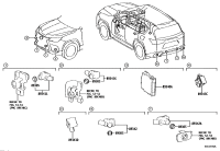 8934150080C0-SENSOR, ULTRASONIC