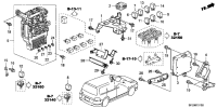 32151SFJW00-Bracket, strut mounting