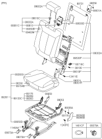 893302B400J9-NET ASSY-LUGGAGE FLR