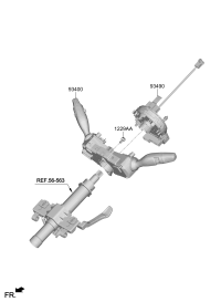93400J1805-SWITCH ASSY-MULTIFUNCTION