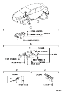 5076878010-COVER, REAR FLOOR SIDE MEMBER