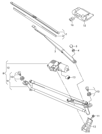 5JK955425-WIPER BLADE-AERO LH