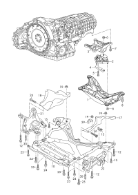 8W0399262AE-RAIL-ROOF SIDE INR,RH