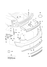L8K5807303AGRU-Bumper