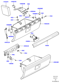 LR008248-PANEL ASSY-LWR CRASH PAD