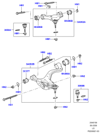 CONTROL ARM FRT LFT-RR IV