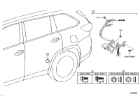 894080E020-SENSOR SUB-ASSY, HEIGHT CONTROL, REAR LH