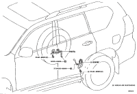 8940760040-SENSOR SUB-ASSY, HEIGHT CONTROL, REAR RH