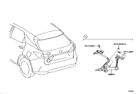 8940748061-SENSOR SUB-ASSY, HEIGHT CONTROL, REAR RH