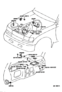 8591030050-RELAY ASSY, CIRCUIT OPENING (FOR EFI)