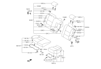 892001Z010TBX-CUSHION ASSY-RR SEAT,RH