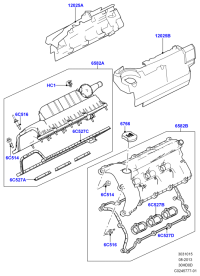 LR041660-Cover-ignition coil