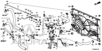 191075WAH00-HOSE, EXPANSION TANK OUTLET