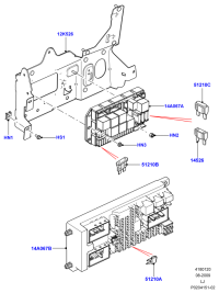 LR012680-BLOCK,MAIN FUSE