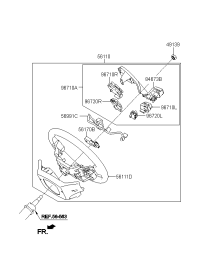 967002W750RYN-SWITCH ASSY-STRG REMOTE CONT