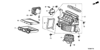79350TB0H11-MOTOR ASSY,F/R