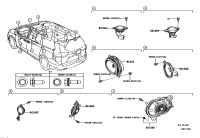 86160AA420-SPEAKER ASSY, FRONT NO.1