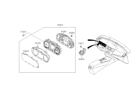 940133R371-CLUSTER ASSY-INSTRUMENT