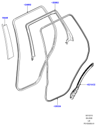 LR001739-PANEL ASSY-LWR CRASH PAD