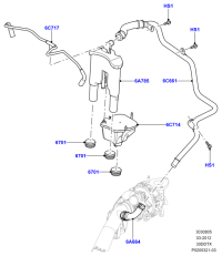 LR013569-HOSE ASSY-EGR COOLER,OUT