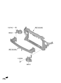 96641L6000-Horn, low pitched