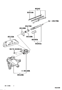 9017906308-CLAMP OR CLIP(FOR FUEL HOSE NO.1)